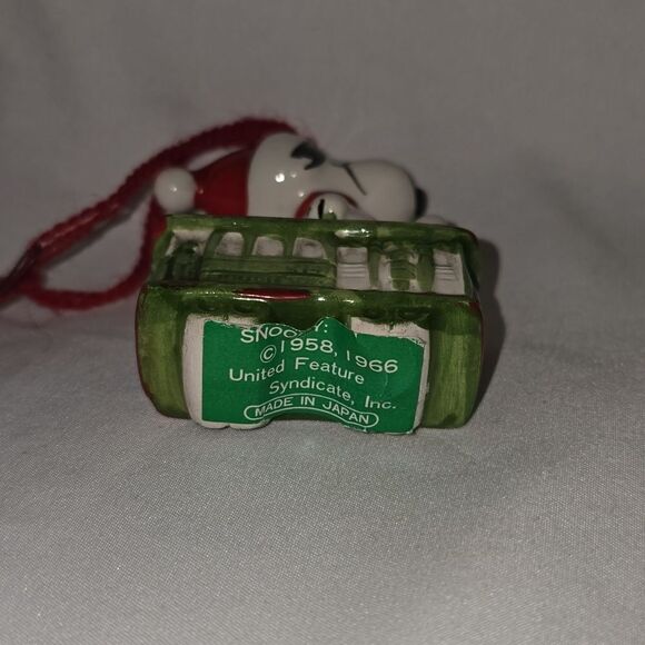 Vintage Peanuts Christmas Ornament! SNOOPY 1972. - Picture 5 of 8